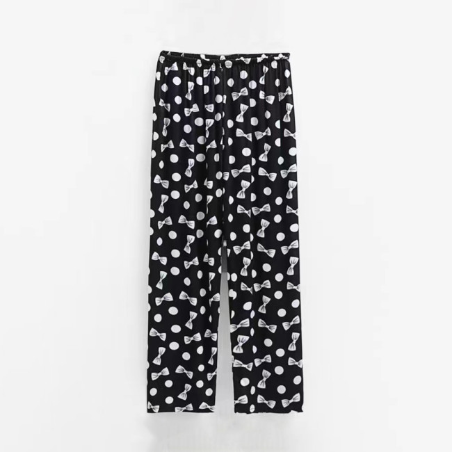 NIGO Hand Painted Polka Dot Printed Overalls Pants #nigo5945