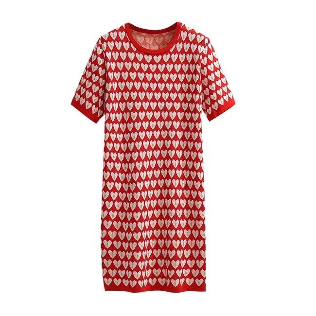 NIGO Letter Cut Red Dress Skirt #nigo56827