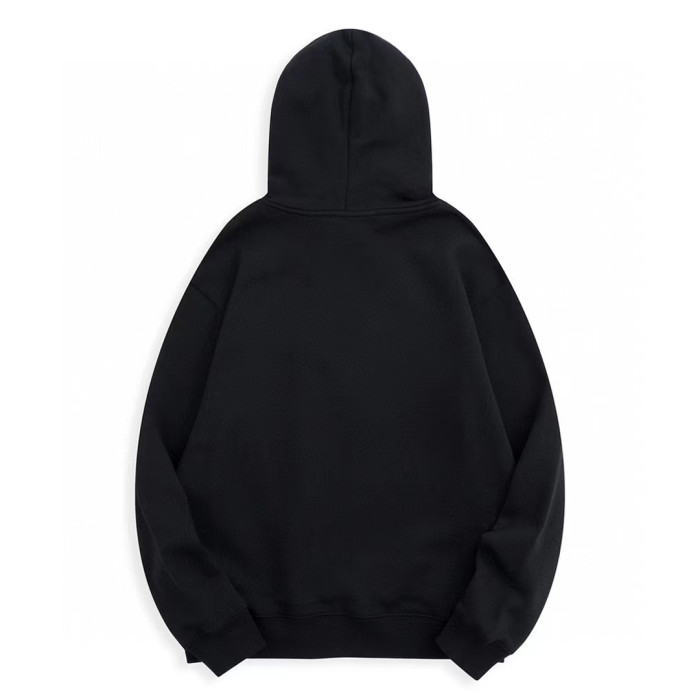 NIGO Spring and autumn black print hooded pullover #nigo94173