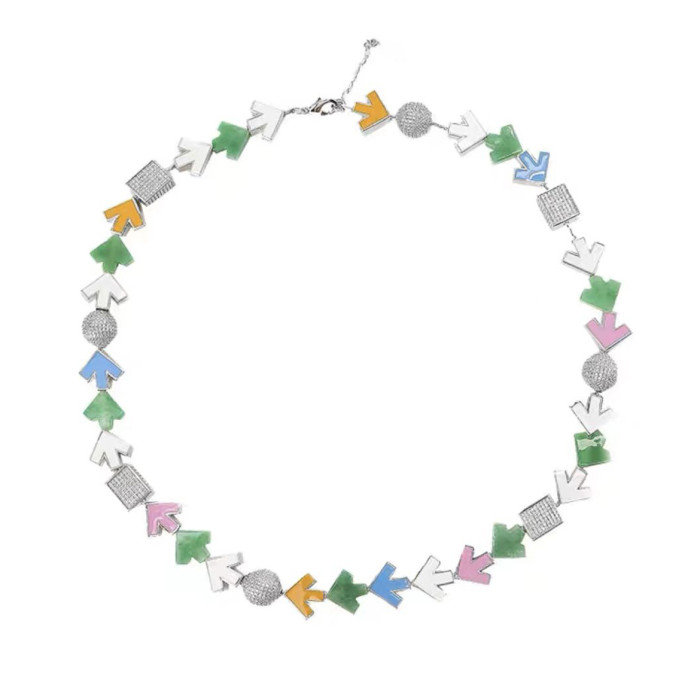 NIGO Women's letter beads bracelet necklace set #nigo568895