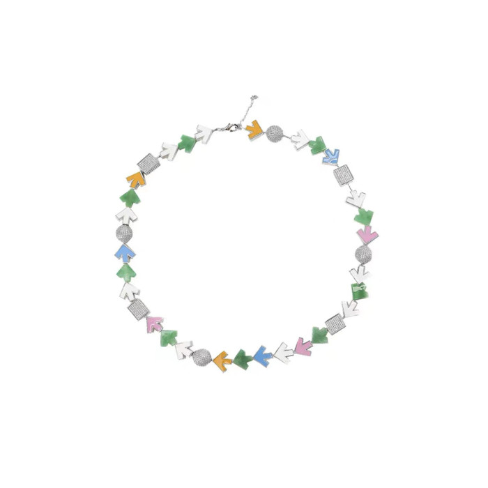 NIGO Women's letter beads bracelet necklace set #nigo568895