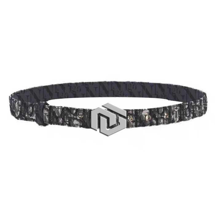 NIGO Shippingfree First Layer Cow Leather With Palladium Plated Pure Steel Buckle Belt Casual White Accessory Jewelry #nigo82615