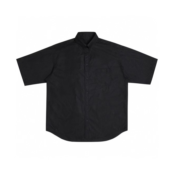 NIGO Summer Black Short Sleeve Letter Shirt #nigo94145