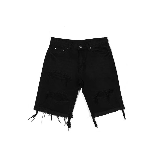 NIGO Vintage Distressed Denim Shorts Pants #nigo94252