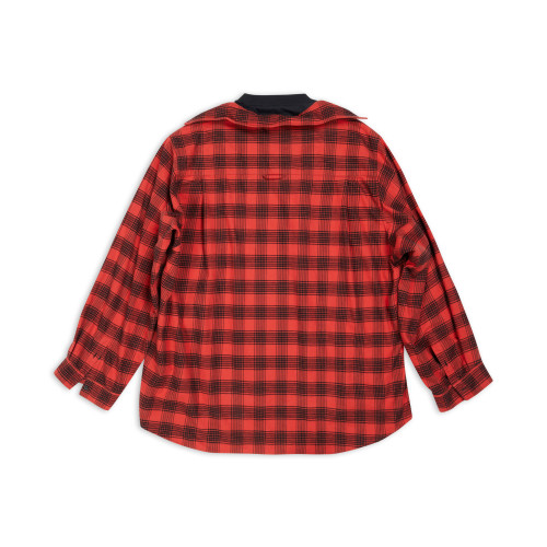 NIGO Long Sleeved Red Plaid Cotton Buttoned Shirt #nigo94317