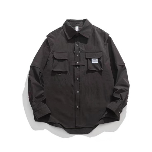 NIGO Men's Long Sleeved Button Up Shirt Jacket #nigo94323