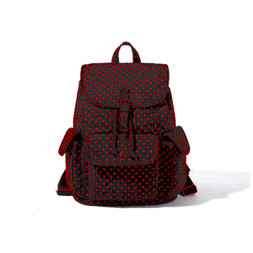 NIGO Red And Black Leather Backpack Bag Bags #nigo94271