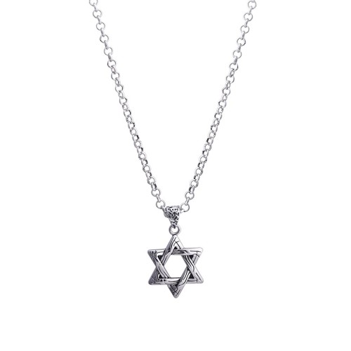 NIGO Sterling Silver Pentagram Necklace #nigo94349