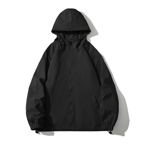NIGO Nylon Double-Sided Hooded Plaid Stripe Jacket #nigo57165