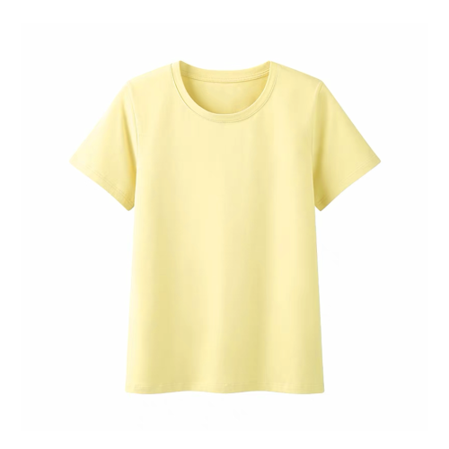 NIGO Yellow Loose Plate Short Sleeve T-shirt #nigo57379
