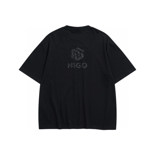 NIGO Diamond Studded Logo Short Sleeved T-shirt #nigo94528