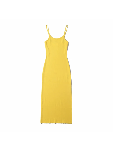 NIGO Summer Yellow Strap Dress #nigo57463