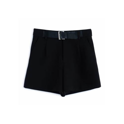 NIGO Black High Waist Casual Fashion Shorts #nigo57514