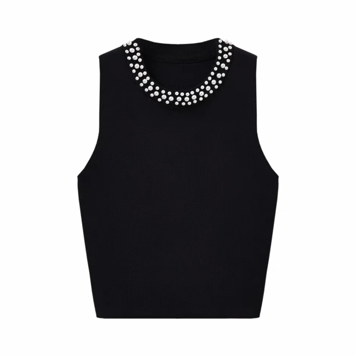 NIGO Knitted sleeveless suspender with diamond vest #nigo57548