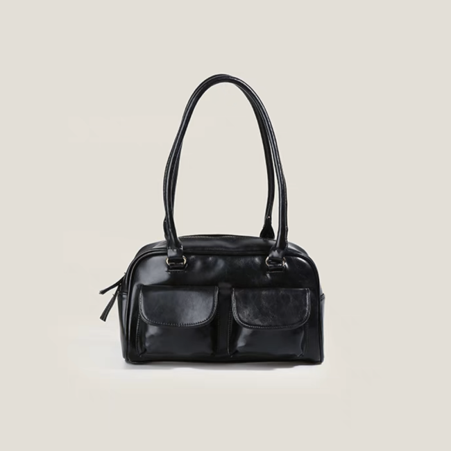 NIGO Handheld Leather Bag #nigo57615