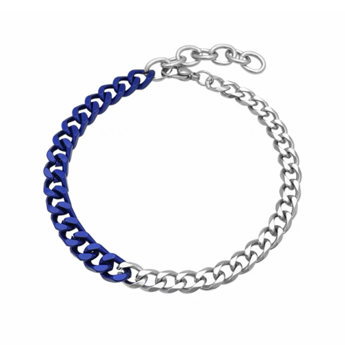NIGO Blue Splice Necklace Bracelet Set Box #nigo84123