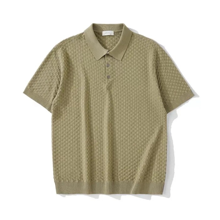 NIGO Cotton Short Sleeved Polo T-shirt #nigo4458
