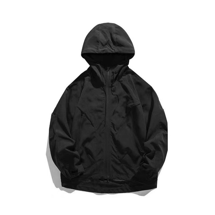 NIGO Multifunctional Zippered Hooded Jacket #nigo94642