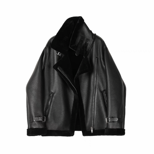 NIGO Plush Leather Jacket #nigo57659