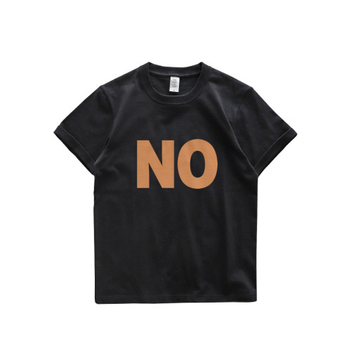 NIGO Letter Black Short Sleeve T-shirt #nigo94519