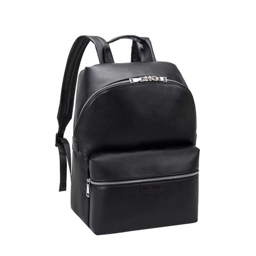 NIGO Black Leather Backpack Bag #nigo6514