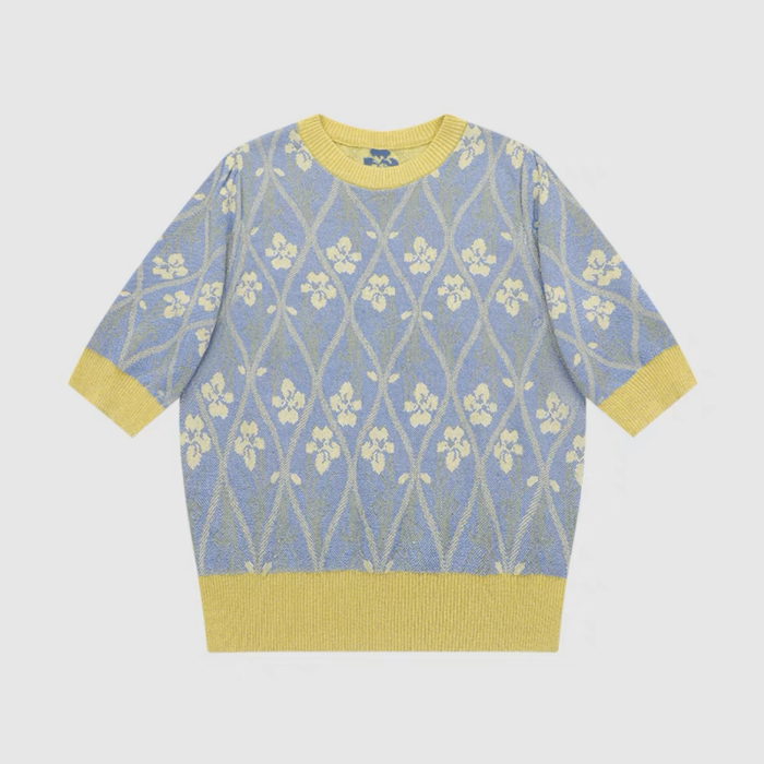 NIGO Printed Knitted Short Sleeved T-shirt #nigo57691