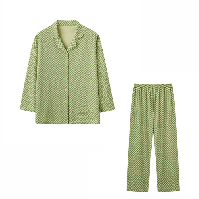 NIGO Silk Long Sleeved lLong Pants Pajama Set #nigo57694