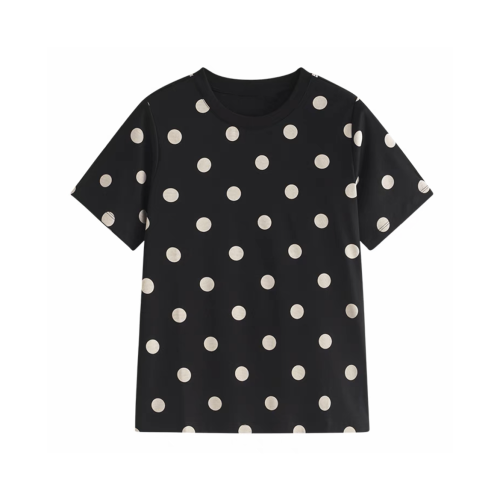 NIGO Black Polka Dot Short Sleeved T-shirt #nigo57727