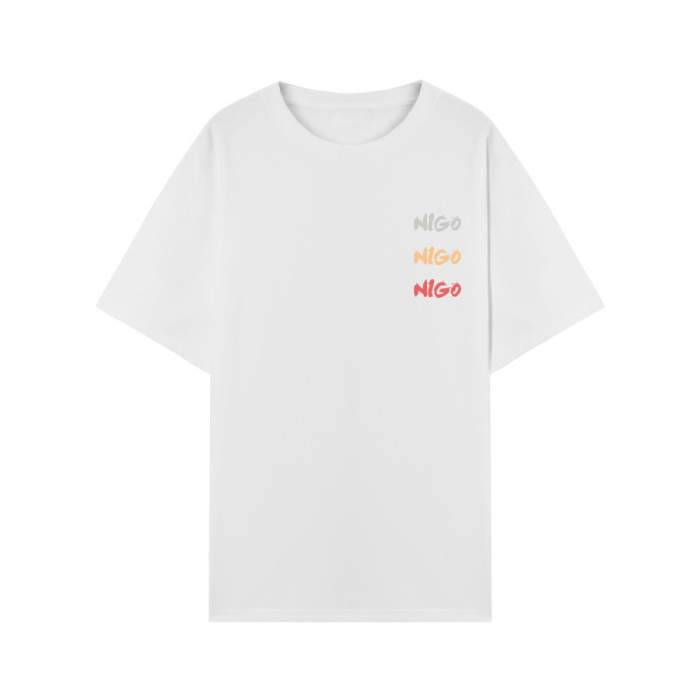 NIGO White Graffiti Short Sleeve T-shirt #nigo94589