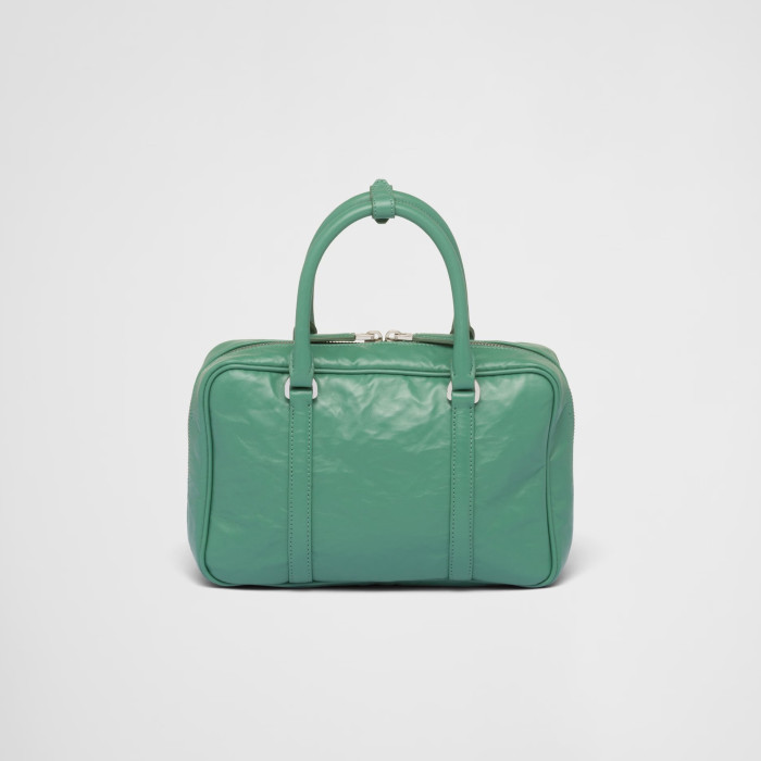 NIGO Leather Candy Colored Portable Bag #nigo57743