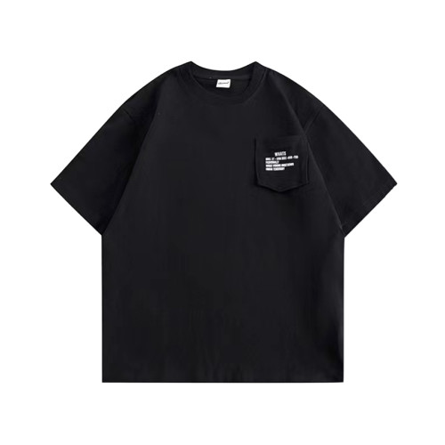 NIGO Black Chest Flap Pocket Short Sleeve T-shirt #nigo94683