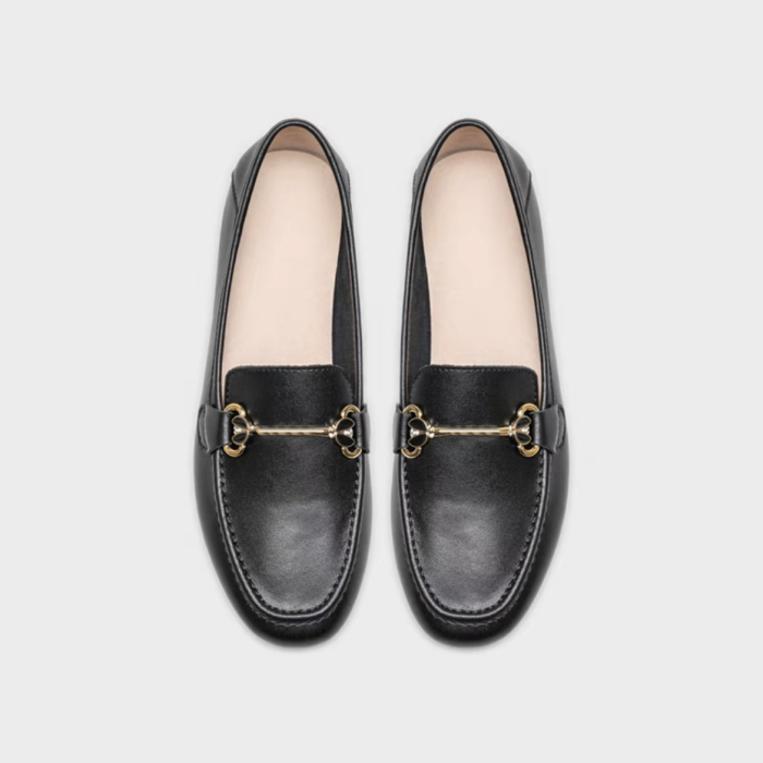 NIGO Leather Hollowed Out Bean Shoes #nigo57776