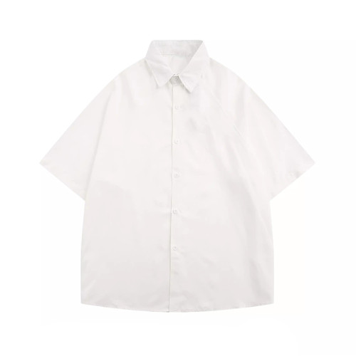 NIGO Denim Short Sleeved Button Up Shirt Jacket #nigo94691