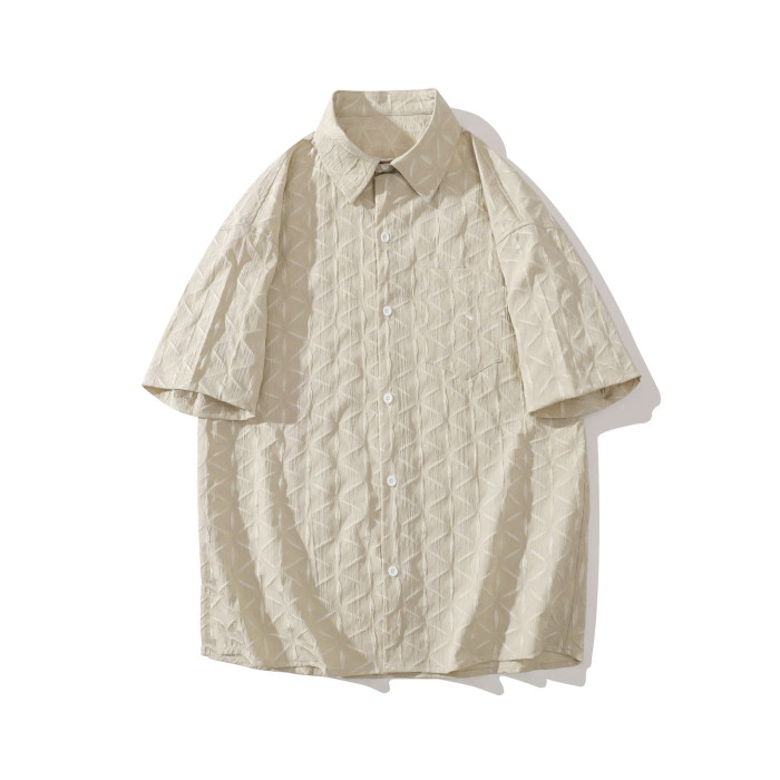 NIGO Men's Summer Short Sleeved Shirt #nigo94626