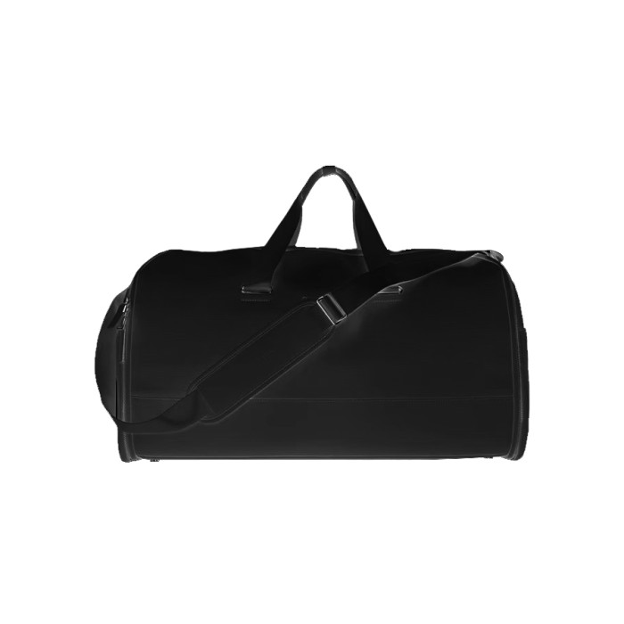 NIGO Embossed Leather Travel Handbag Bag #nigo94621