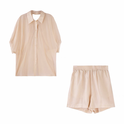 NIGO Short Sleeved Shirt Shorts Set Suit #nigo94715