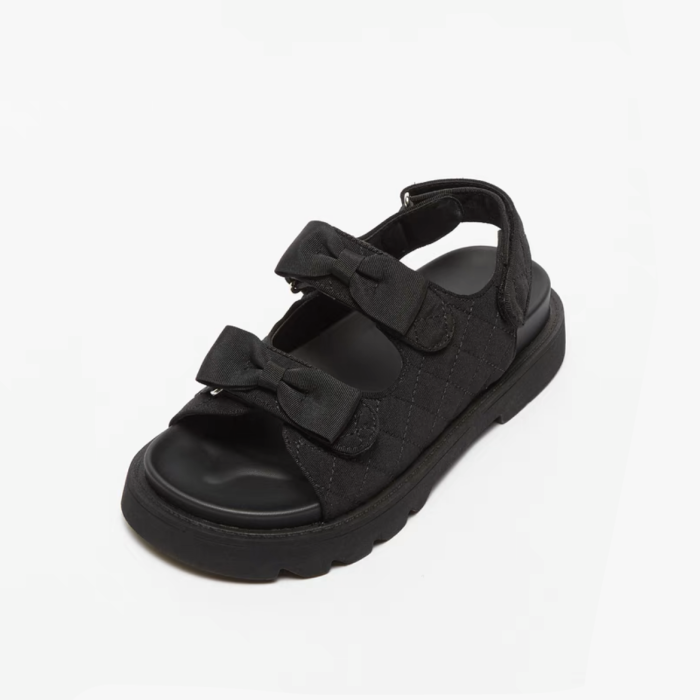 NIGO Summer Black Bow Sandals #nigo57941