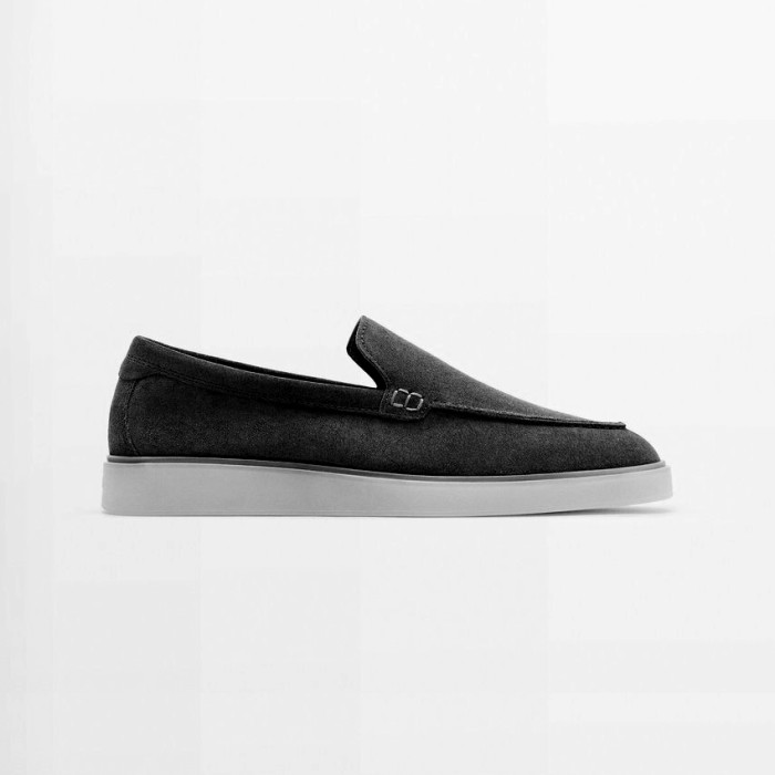 NIGO Canvas Loafer Slip-on Shoe Shoes #nigo94761