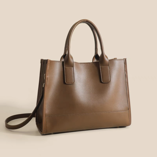 NIGO Leather Printed Large Capacity Portable Bag #nigo57924