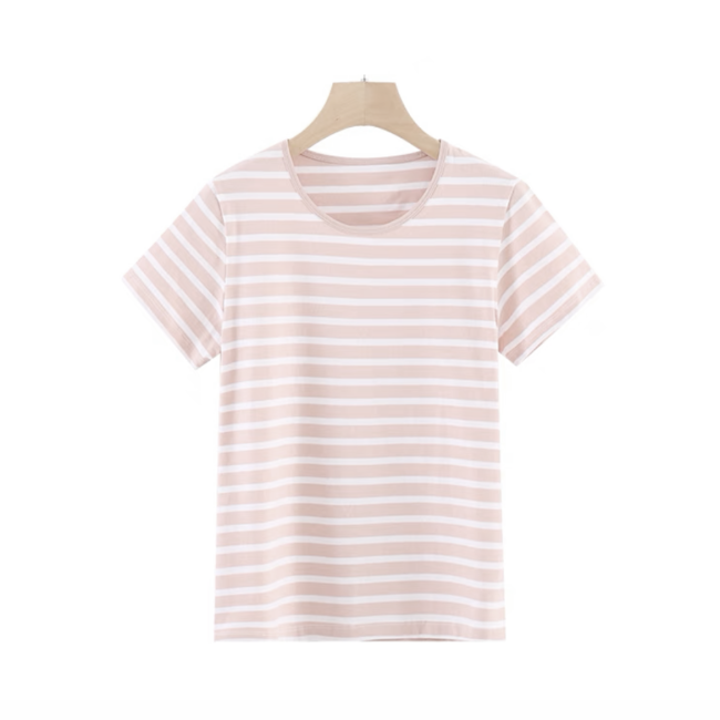 NIGO Cotton Striped Short Sleeved T-shirt #nigo57953