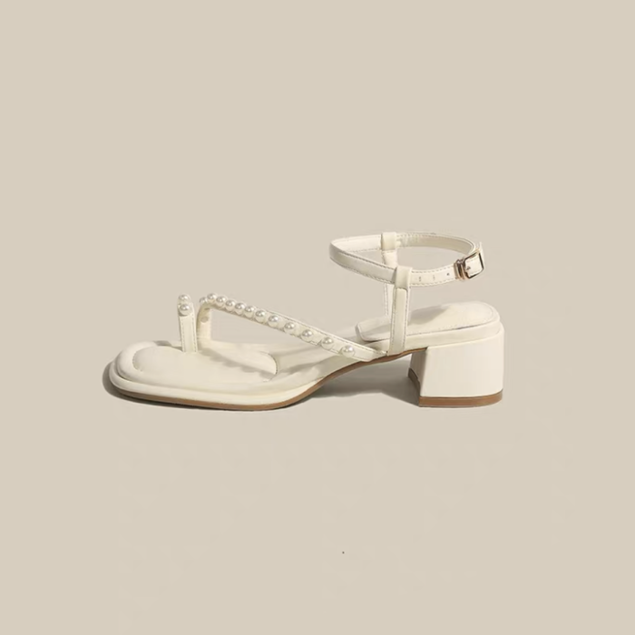 NIGO Summer Pearl High Heel Sandals #nigo57988