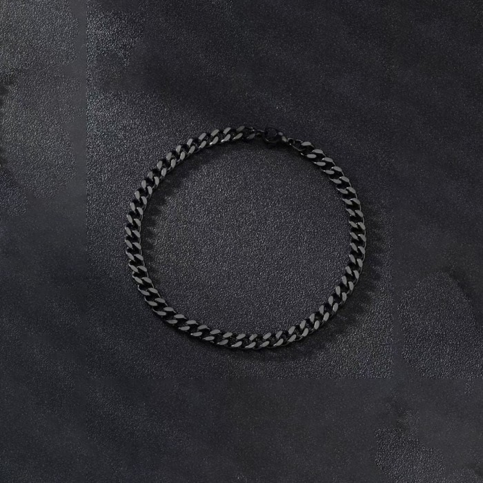 NIGO Black Chain Bracelet Necklace #nigo84152