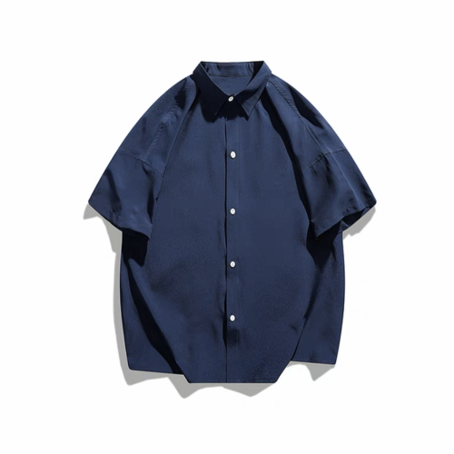 NIGO Dark Blue Short Sleeved Shirt #nigo94747