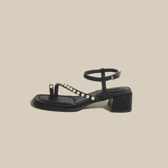 NIGO Summer Pearl High Heel Sandals #nigo57988