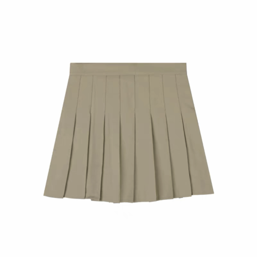 NIGO Khaki Pleated Skirt  #nigo58119