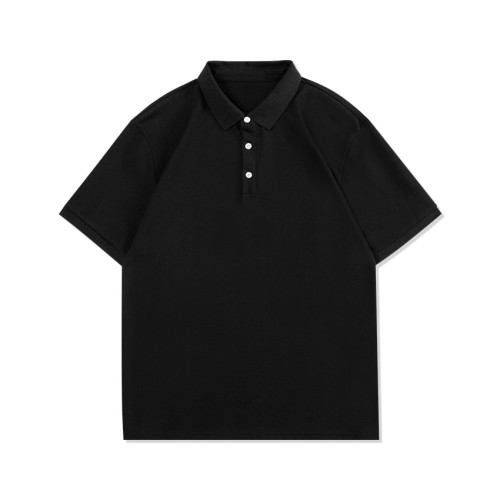 NIGO Men's Black Short Sleeved Polo Shirt #nigo94658