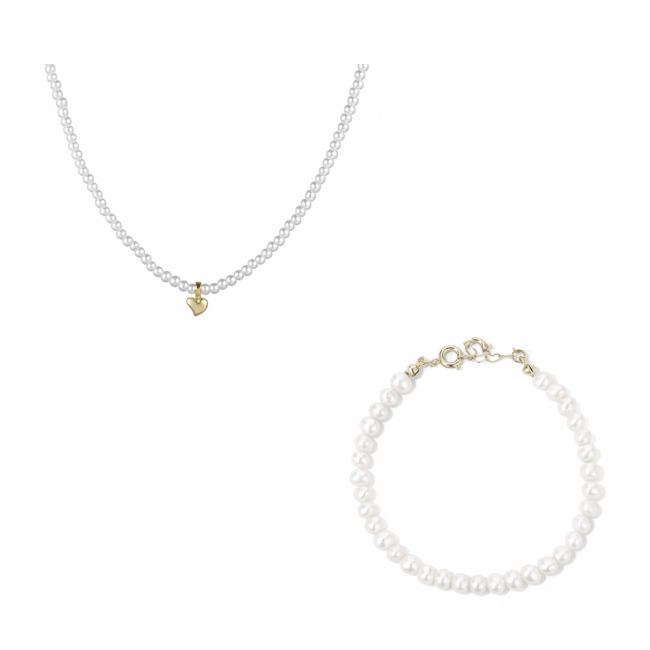 NIGO Pearl Necklace Bracelet Set Box #nigo84171