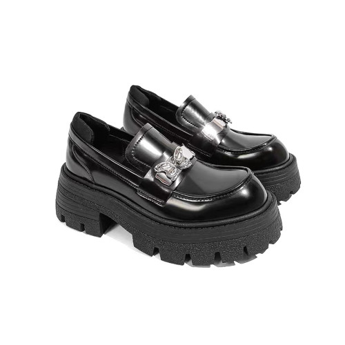 NIGO Loafers Lace Up Leather Shoes #nigo94852