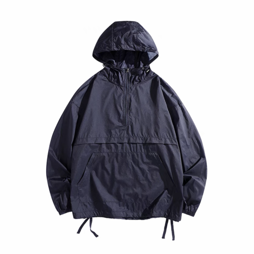 NIGO Hooded Half Zipper Coat #nigo21255