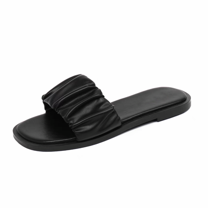 NIGO Flat Leather Slippers #nigo21251
